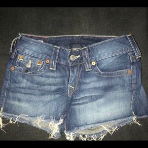 True religion shorts